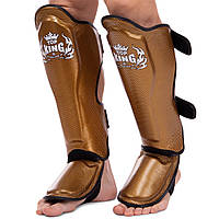 Захист гомілки та стопи для єдиноборств TOP KING Super Snake TKSGEM-02GD-B S-XL кольору в асортименті