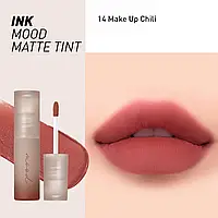 Матовый тинт для губ Peripera Ink Mood Matte Tint #14 Make up Chili 4 г