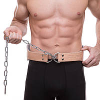 Пояс для обтяжень шкіряний ZELART SB-165130 ширина-18 см коричневий