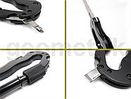 Карабін 6-в-1 - Тактичний мультитул, фото 7