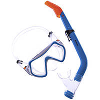Набір для плавання маска з трубкою Zelart M169-SN69-SIL кольору в асортименті