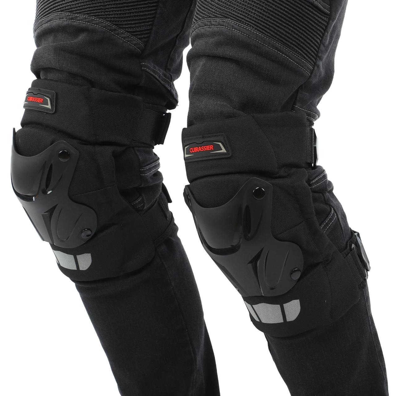 Мотонаколінники 2 шт. CUIRASSIER K01-C кольору в асортименті