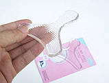 Комбінований аплікатор підп'ятник для закритого взуття, матеріал гель, універсальний розмір, 2 шт., фото 3
