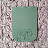 Клапан для міні сумки 12*18 "Слон". Слонова кістка