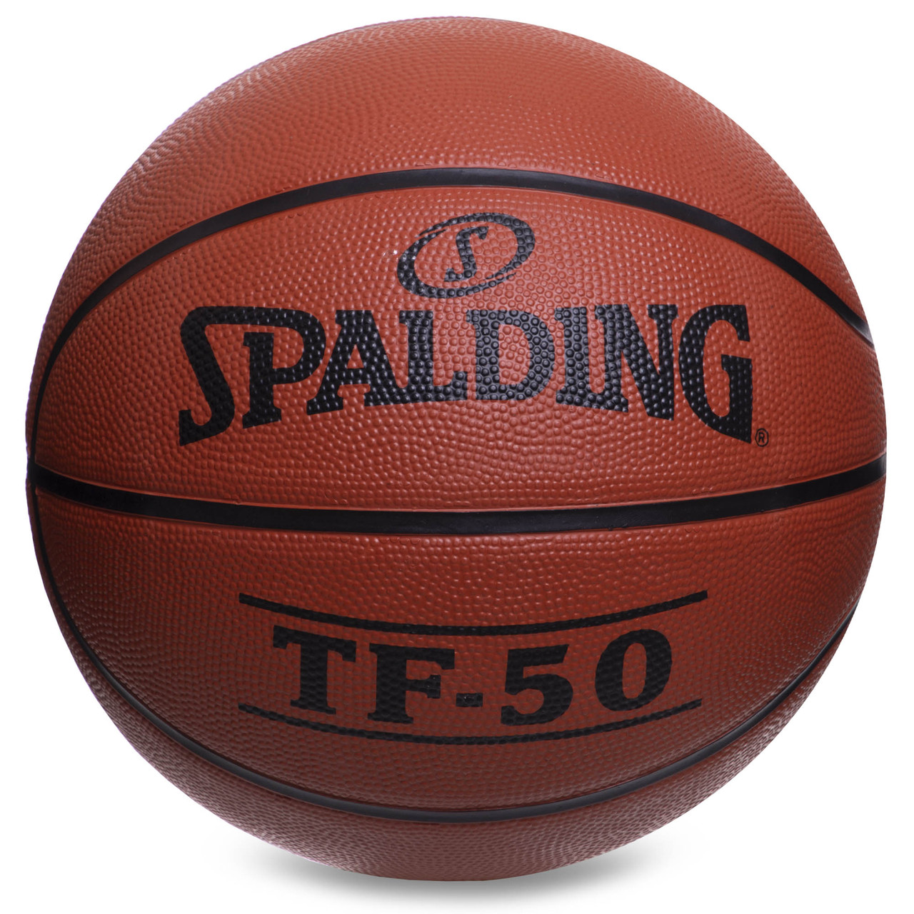 М'яч баскетбольний гумовий SPALDING 73850Z TF-50 No7 жовтогарячий