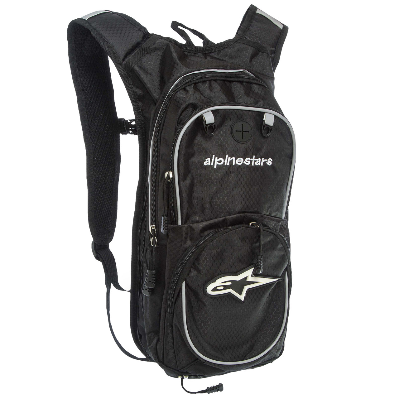 Моторюкзак з гідратором Alpinestar MS-5122-AG 49x16x8 см чорний-сірий