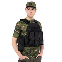 Розвантажувальний жилет універсальний на 5 кишень Military Rangers ZK-9103 кольору в асортименті