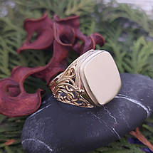 Шляхетне, чоловіче, кільце, перінь, печатка, під гравіювання, фото 4