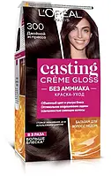 Фарба для волосся L'oreal Casting Creme Gloss 300 - Подвійний Еспресо