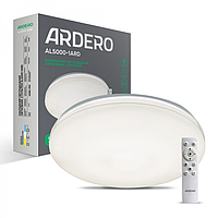 Світлодіодний світильник-люстра Ardero AL5000-1ARD MONO 54W 4050Лм 2700-6500К 400*73мм з ПДУ
