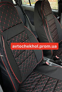 Модельні автомобільні чохли "ПІЛОТ" ВАЗ 2107 (червоний)