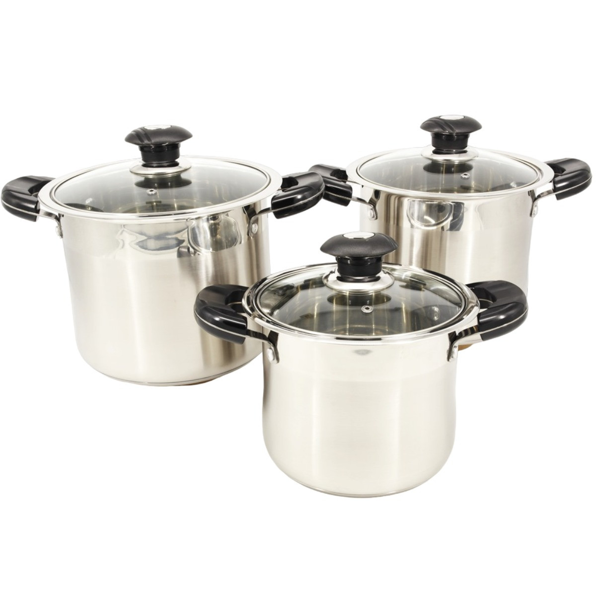 Набір каструль A-PLUS 6 предметів (2177)