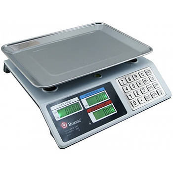 Ваги Торгові DOMATEC c металевої кнопка MS-982S/ 4V/ 50KG//5G (6 шт/ящ)