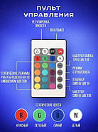 Світлодіодна стрічка для декору LED Mood Lights RGB стрічка 5 метрів з пультом та адаптером LED, фото 3