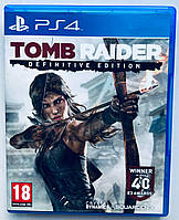 Tomb Raider Definitive Edition, Б/У, русская версия - диск для PlayStation 4