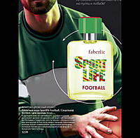 Туалетна вода faberli sport life football спорт лайф футбол фаберлі фаберли 3239