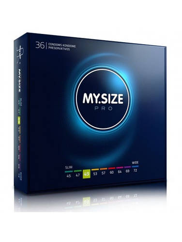 MY SIZE PRO презервативы 49 мм 36 штук Май Сайз Про тонкие AllInOne (ID ...
