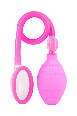 Вакуумна помпа для вагіни рожевого кольору Dream Toys Clit Pump Love&Life