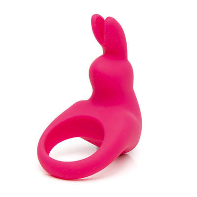 Ерекційне віброкільце рожевого кольору Fifty shades of grey Happy rabbit rechargeable cock ring Love&Life