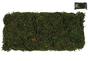 Упаковка штучного моху (100гр) у пакеті, колір - натуральний зелений 300-001 ТОВАР ВІД ВИРОБНИКА