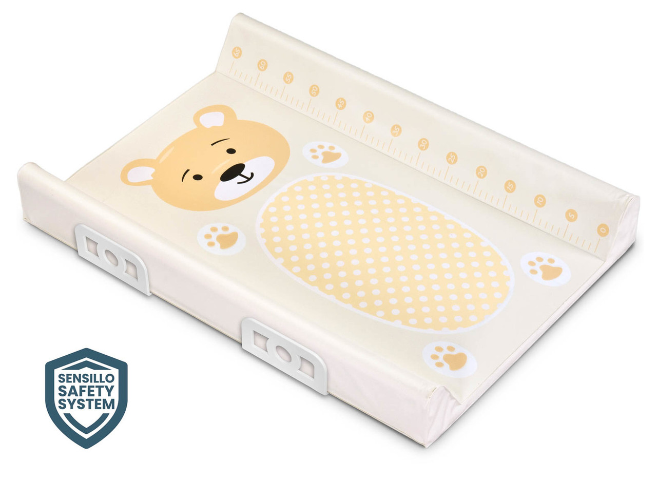 Сповивальна дошка Sensillo Safety System 70 см - ANIMALS MIS BEZOWY (SILLO-12150), фото 1