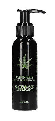 Вагінальний лубрикант на водній основі Cannabis With Hemp Seed Oil 100 мл Love&Life