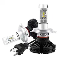 Автомобільні LED лампи X3 H4 (6000Lm 6500K) iC227