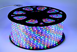 Світлодіодна стрічка LED 5050 Мультикольорова 100m 220V iC227, фото 3