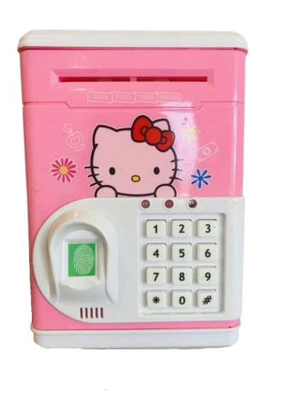 Електронна скарбничка-сейф із відбитком пальця Hello Kitty iC227