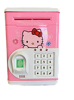 Электронная копилка-сейф с отпечатком пальца Hello Kitty iC227