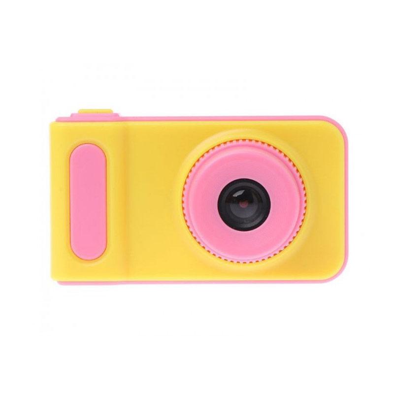 Дитячий фотоапарат з екраном рожевий SMART KIDS CAMERA V7 iC227