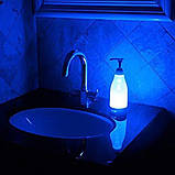Дозатор для рідкого мила з підсвічуванням Soap Bright Nightlight Soap Dispenser 400 мл iC227, фото 7
