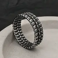 Мужское кольцо "Чешуя дракона" С11771