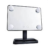 Дзеркало косметичне з підсвічуванням Cosmetic Mirror 360 Rotation iC227, фото 4