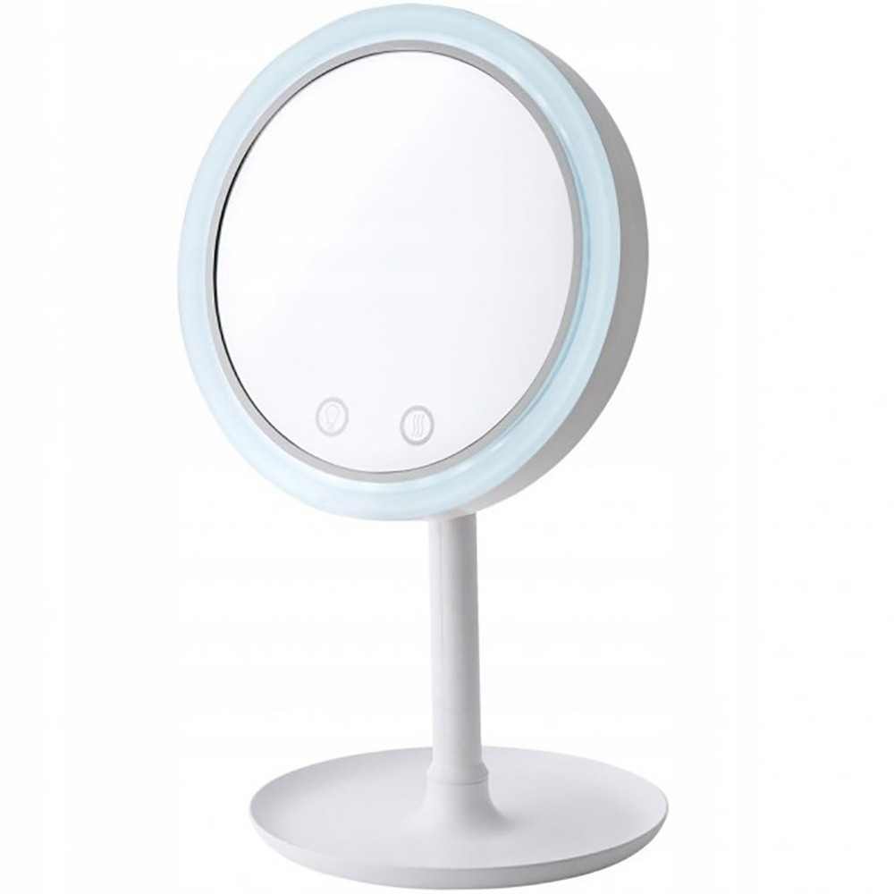 Кругле дзеркало з підсвічуванням і підставкою Beauty Breeze Mirror iC227