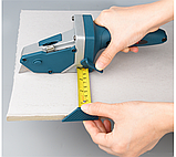 Інструмент для різання та розмітки гіпсокартона з металевою рулеткою зі стопорним ричагом, фото 6