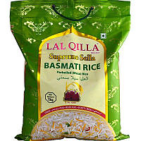 Рис басматі індійський пропарений Lal Qilla 5кг