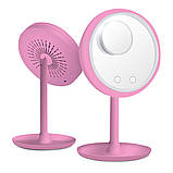 Дзеркало з підсвічуванням та вентилятором Beauty Breeze Mirror iC227, фото 3