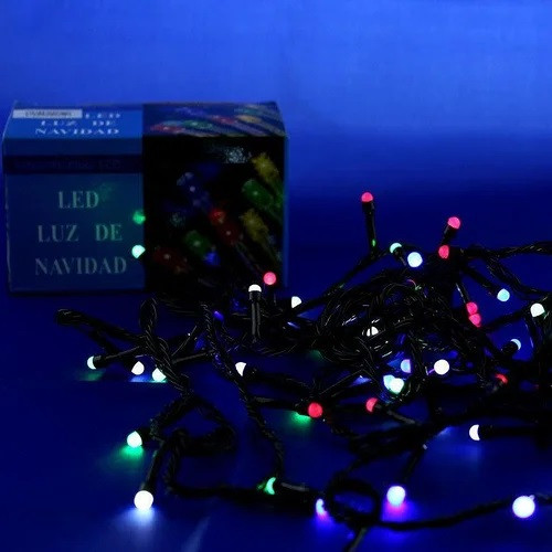 Світлодіодна гірлянда Xmas LED 100 M-4 Мультикольорова RGB COLOR iC227, фото 1