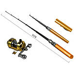 Кишенькова ручка-вудка Fishing Rod In Pen Case iC227, фото 5