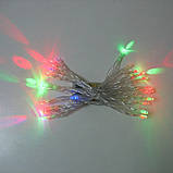 Світлодіодна гірлянда USB + Xmas LED 30 Battery Мультикольорова iC227, фото 4