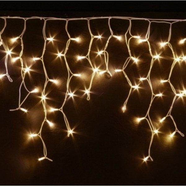 Гірлянда бахрома вулична RD-7085 120 LED 4 м (контроль.220V) Теплий білий iC227, фото 1