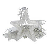 Гірлянда зірки STAR CURTAIN 100 LED різнокольорова 3M * 80CM * 50CM iC227, фото 2