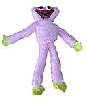 М'яка іграшка Хагі Ваги 45 см Huggy Wuggy на липучках Блідо-рожевий iC227, фото 2