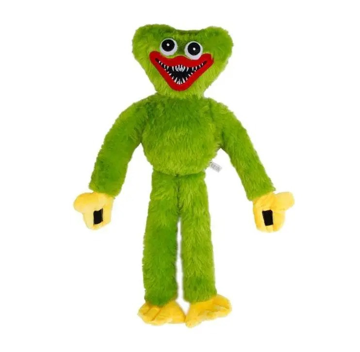М'яка іграшка Хагі Ваги 45 см Huggy Wuggy на липучках Салатовий iC227