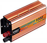 Перетворювач напруги інвертор UKC SSK 1000W AC/DC 12V-220V модифікована синусоїда iC227, фото 5