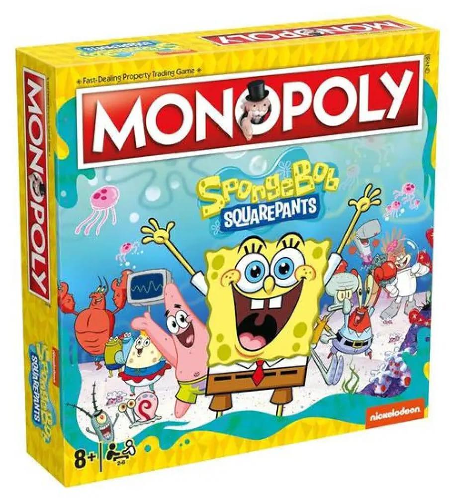 Настільна гра Настільна гра SPONGEBOB SQUAREPANTS Monopoly (Губка Боб) (WM00262-EN1-6)