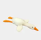 М'яка іграшка антистрес гуска обіймуся 50 см iC227, фото 3