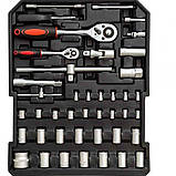 Універсальний набір інструментів для дому та ремонту авто Tool Box Set 408 iC227, фото 6