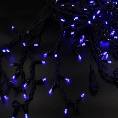 Вулична гірлянда бахрома Xmas 150 LED BLU-BL 3.3 Line Short curtain 10 м Синій iC227, фото 1